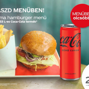 Kis Hamburger Menü.