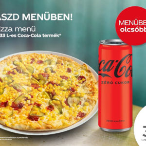 Kövön Sült Pizza Menü.