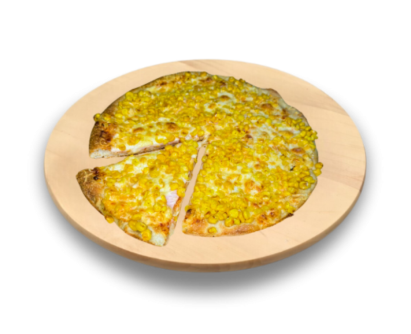 60. Kövön sült sonkás-kukoricás pizza