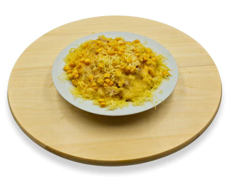 04. Spagetti (darálthús, sajt, par.szósz, kukorica)