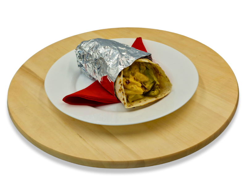 9. Csípős csirke tortilla