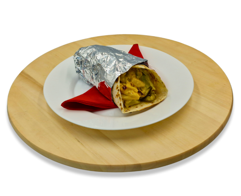 9. Csípős csirke tortilla