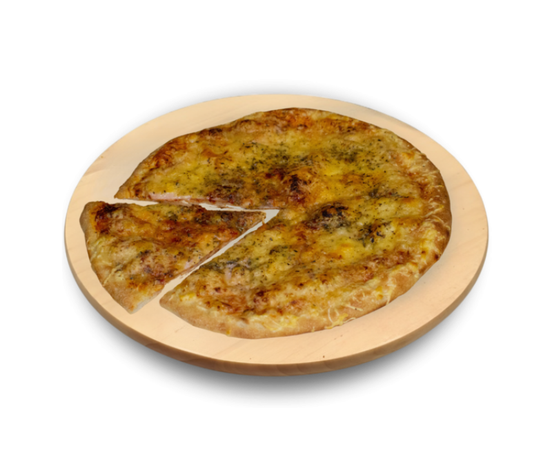 56. Kövön sült sonkás pizza