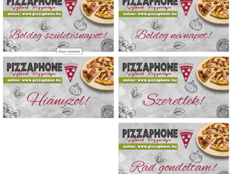 Jókivánság kártya