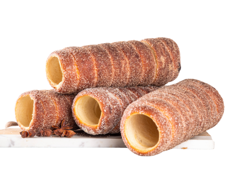 Fahéjas kürtöskalács
