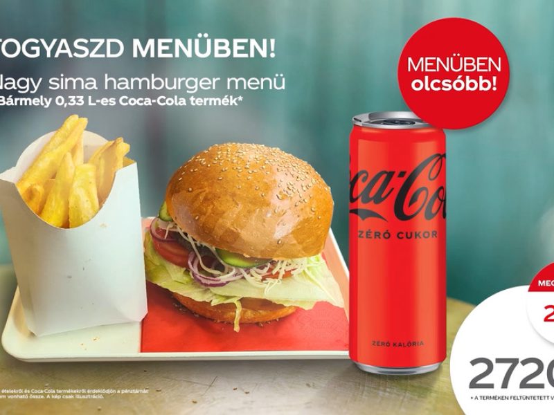 Kis Hamburger Menü.