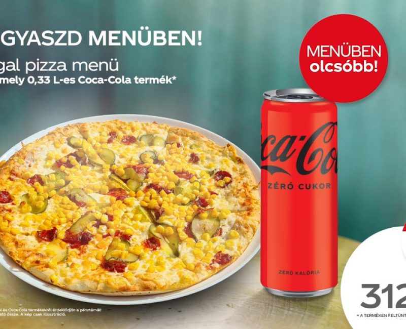 Kövön Sült Pizza Menü.
